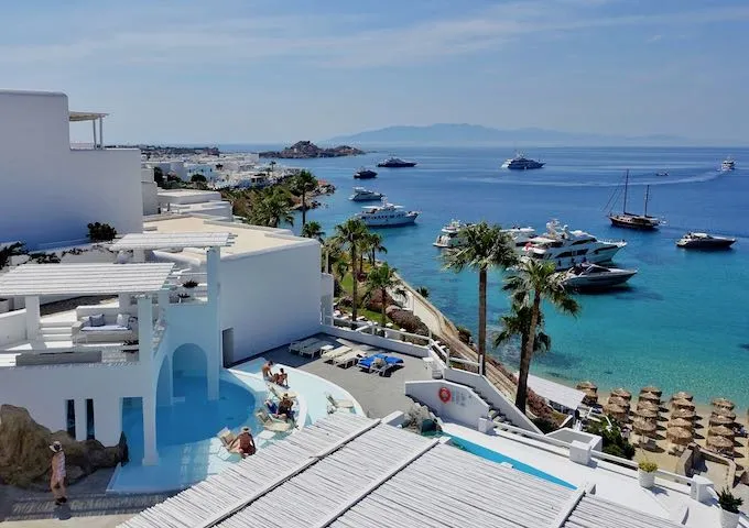 9779 mykonos hotel infinity pool