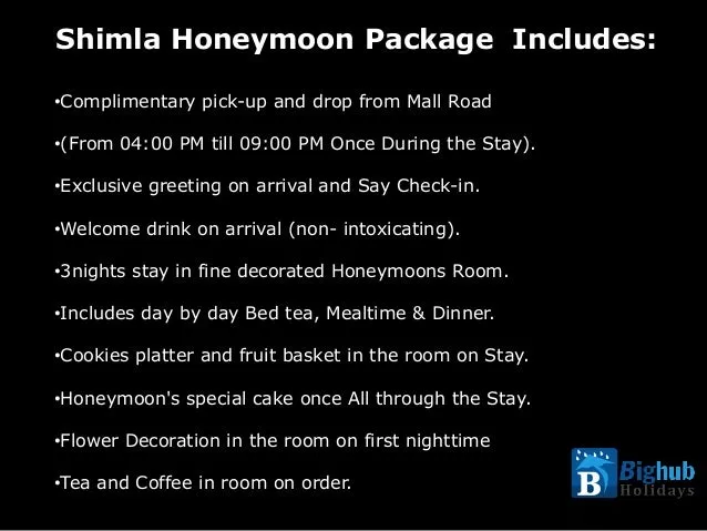 9909 shimla honeymoon hotels